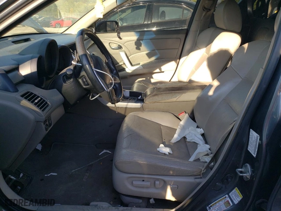 2008 Acura RDX Tech Pkg with VIN 5J8TB18588A011901, listed as a Copart auction lot 76191224 with 217,411 mi miles and Salvage Title. Bid and sale history available at carsss.com. Image 7.