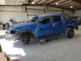 2021 Chevrolet Colorado 4WD Z71 z VIN 1GCGTDEN5M1139655, wystawiony jako Copart lot #53505905 z przebiegiem 50 573 mil mil oraz Szkoda całkowita • Salvage title. Historia ofert i sprzedaży dostępna na DreamBid. Obrazek 1.