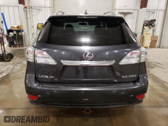 2010 Lexus RX 350 with VIN 2T2BK1BA6AC014468, listed as a Copart auction lot 53613645 with 188,880 mi miles and Salvage Title. Bid and sale history available at carsss.com. Image 6.