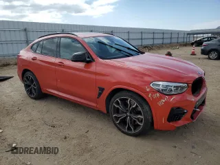 2020 BMW X4 M z VIN 5YMUJ0C08LLU67316, wystawiony jako Copart lot #53398995 z przebiegiem 34 470 mil mil oraz Szkody całkowita. Historia ofert i sprzedaży dostępna na DreamBid. Obrazek 4.