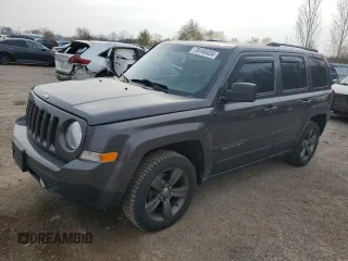 2015 Jeep Patriot High Altitude with VIN 1C4NJRAB3FD348447, listed as a Copart auction lot 78146434 with 201,739 mi miles and Salvage Title. Bid and sale history available at carsss.com. Image 1.