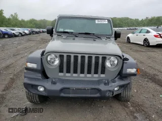 2022 Jeep Wrangler Sport с VIN 1C4GJXAN5NW226036, выставлен на аукционе Copart как лот 58492245 с пробегом 40 958 миль миль и Списание • Salvage title. История ставок и продаж доступна на DreamBid. Изображение 5.