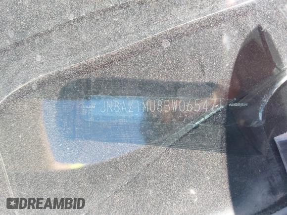 2011 Nissan Murano SL with VIN JN8AZ1MU8BW065471, listed as a IAAI auction lot 41707009 with 133,888 mi miles and . Bid and sale history available at DreamBid. Image 19.