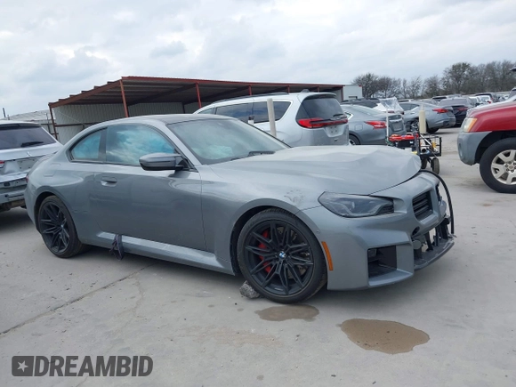 2025 BMW M2 z VIN 3MF23DM0XS8E95167, wystawiony jako IAAI lot #41664519 z przebiegiem 13 mil mil oraz . Historia ofert i sprzedaży dostępna na DreamBid. Obrazek 13.
