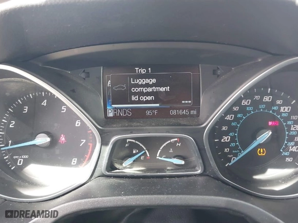 2012 Ford Focus Titanium with VIN 1FAHP3J29CL262348, listed as a IAAI auction lot 41812310 with 81,645 mi miles. Bid and sale history available at carsss.com. Image 7.