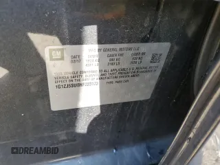 2017 Chevrolet Malibu Hybrid with VIN 1G1ZJ5SU0HF223173, listed as a Copart auction lot 50183205 with 95,309 mi miles and Salvage Title. Bid and sale history available at DreamBid. Image 14.