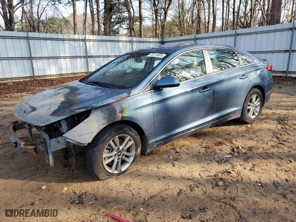 2015 Hyundai Sonata 2.4L SE with VIN 5NPE24AF5FH163846, listed as a Copart auction lot 44414695 with 0 mi miles and Salvage Title. Bid and sale history available at carsss.com. Image 1.