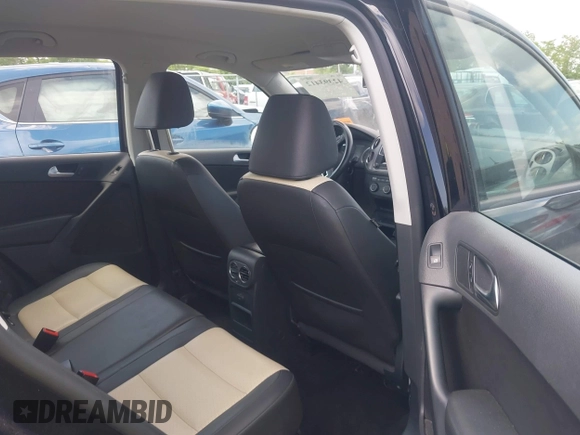 2016 Volkswagen Tiguan S with VIN WVGAV7AX9GW525250, listed as a IAAI auction lot 42393412 with 154,919 mi miles and . Bid and sale history available at DreamBid. Image 8.