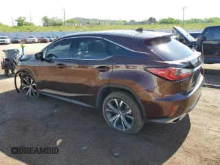 2017 Lexus RX 350 with VIN 2T2BZMCA4HC057387, listed as a Copart auction lot 58075095 with 23,492 mi miles and Salvage title. Bid and sale history available at DreamBid. Image 2.