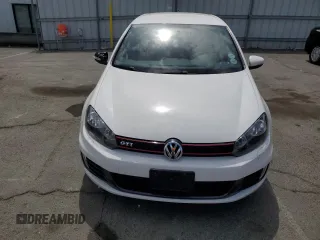 2012 Volkswagen GTI w/Conv & Sunroof PZEV с VIN WVWHD7AJ4CW106637, выставлен на аукционе Copart как лот 54428875 с пробегом 62 327 миль миль и Списание • Salvage title. История ставок и продаж доступна на DreamBid. Изображение 5.