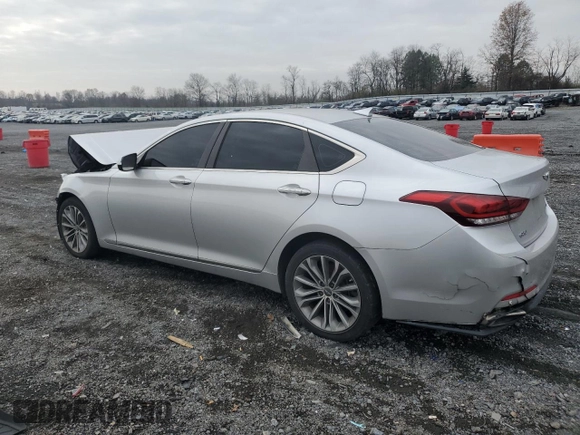 2017 Genesis G80 3.8L with VIN KMHGN4JE3HU175246, listed as a Copart auction lot 81622684 with 95,176 mi miles and Clean Title. Bid and sale history available at DreamBid. Image 2.