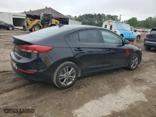 2018 Hyundai Elantra SEL with VIN 5NPD84LF6JH327850, listed as a Copart auction lot 51001335 with 95,066 mi miles and Salvage Title. Bid and sale history available at carsss.com. Image 3.