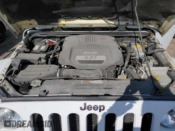 2013 Jeep Wrangler Sahara with VIN 1C4AJWBG0DL517849, listed as a Copart auction lot 58392505 with 119,499 mi miles and Clean title. Bid and sale history available at DreamBid. Image 11.