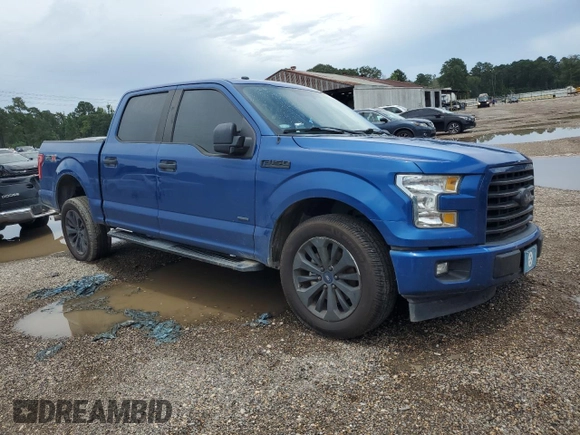 2017 Ford F-150 XL with VIN 1FTEW1CP3HKC39495, listed as a Copart auction lot 63868525 with 73,841 mi miles and Salvage title. Bid and sale history available at DreamBid. Image 4.