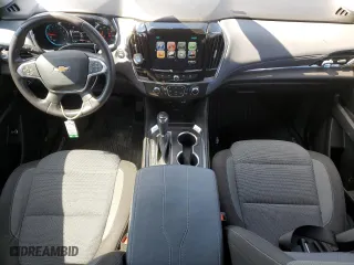 2018 Chevrolet Traverse LT Cloth with VIN 1GNERGKW5JJ151733, listed as a Copart auction lot 52908735 with 96,042 mi miles and Salvage Title. Bid and sale history available at carsss.com. Image 8.