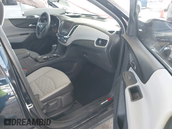 2021 Chevrolet Equinox LS with VIN 3GNAXHEV0MS123855, listed as a IAAI auction lot 42363296 with 32,810 mi miles and . Bid and sale history available at DreamBid. Image 5.