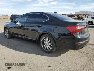 2014 Kia Cadenza Premium with VIN KNALN4D75E5122986, listed as a Copart auction lot 75049884 with 126,125 mi miles and Salvage Title. Bid and sale history available at carsss.com. Image 2.