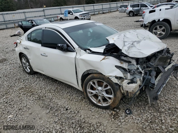 2012 Nissan Maxima 3.5 SV with VIN 1N4AA5AP1CC808778, listed as a Copart auction lot 85738344 with 0 mi miles and Salvage Title. Bid and sale history available at carsss.com. Image 4.