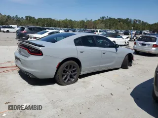2020 Dodge Charger SXT with VIN 2C3CDXBG9LH200349, listed as a Copart auction lot 49615335 with 49,244 mi miles and Salvage Title. Bid and sale history available at carsss.com. Image 3.