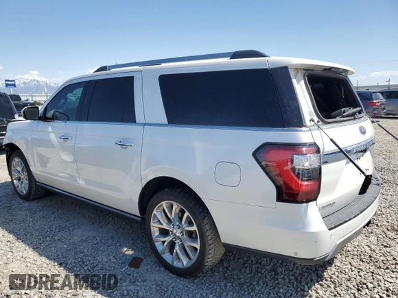 2018 Ford Expedition Max Limited z VIN 1FMJK2AT6JEA31031, wystawiony jako Copart lot #53756055 z przebiegiem 76 900 mil mil oraz Szkoda całkowita • Salvage title. Historia ofert i sprzedaży dostępna na DreamBid. Obrazek 2.