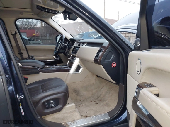 2017 Land Rover Range Rover with VIN SALGS2FE8HA326604, listed as a IAAI auction lot 41045678 with 56,150 mi miles. Bid and sale history available at carsss.com. Image 5.