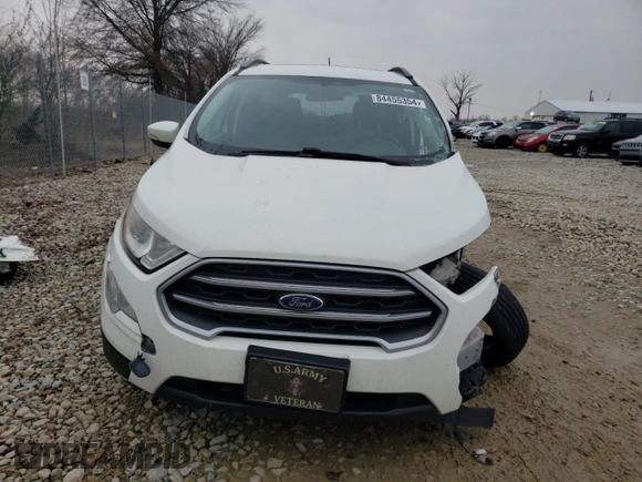 2019 Ford EcoSport SE z VIN MAJ6S3GL2KC283093, wystawiony jako Copart lot #84455354 z przebiegiem Nie podano mil oraz Nie do naprawy • Non repairable. Historia ofert i sprzedaży dostępna na DreamBid. Obrazek 5.