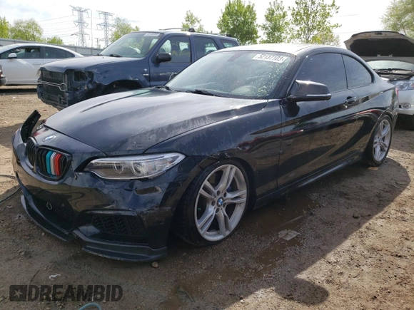 2016 BMW 2 Series M235i with VIN WBA1J7C52GV359829, listed as a Copart auction lot 52137103 with 47,053 mi miles. Bid and sale history available at carsss.com. Image 1.