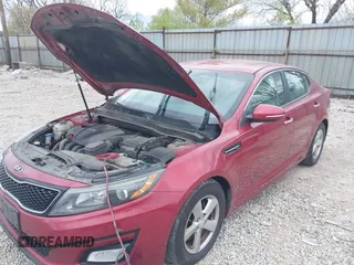 2015 Kia Optima LX with VIN 5XXGM4A7XFG446248, listed as a IAAI auction lot 42047807 with 167,000 mi miles. Bid and sale history available at carsss.com. Image 6.