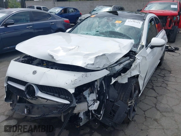 2021 Mercedes-Benz A 220 with VIN W1K3G4EB5MJ310273, listed as a IAAI auction lot 42116311 with Not provided miles and . Bid and sale history available at DreamBid. Image 6.