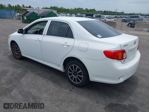2009 Toyota Corolla with VIN 1NXBU40E09Z126070, listed as a IAAI auction lot 42196014 with 165,131 mi miles and . Bid and sale history available at DreamBid. Image 3.