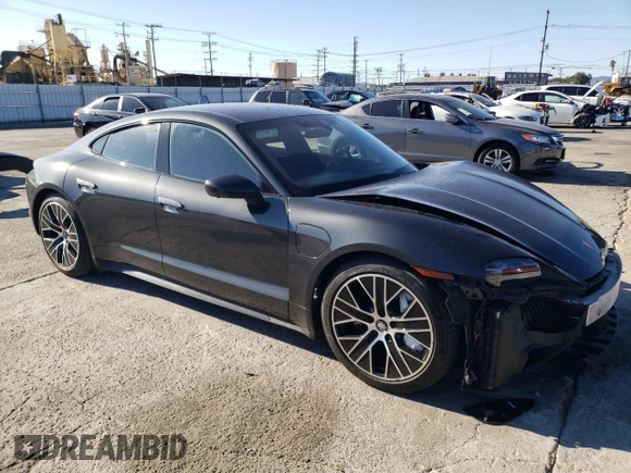 2020 Porsche Taycan Turbo with VIN WP0AC2Y16LSA70604, listed as a Copart auction lot 78232594 with 40,666 mi miles and Salvage title. Bid and sale history available at DreamBid. Image 4.
