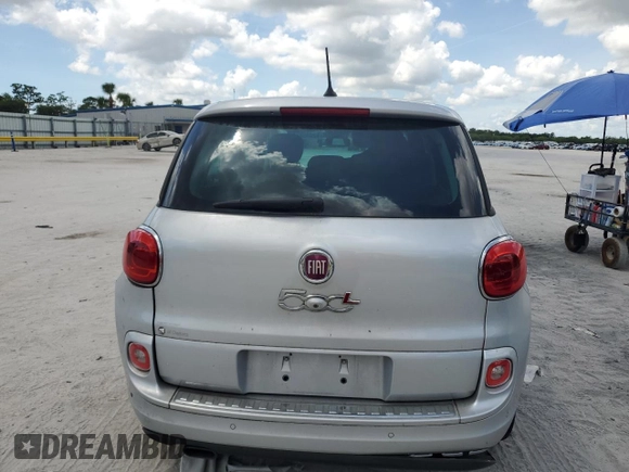 2014 FIAT 500L Lounge с VIN ZFBCFACH5EZ017479, выставлен на аукционе Copart как лот 62005845 с пробегом 46 158 миль миль и Чистый • Clean title. История ставок и продаж доступна на DreamBid. Изображение 6.