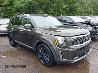 2020 Kia Telluride SX z VIN 5XYP5DHC9LG036547, wystawiony jako IAAI lot #42358272 z przebiegiem 76 335 mil mil oraz . Historia ofert i sprzedaży dostępna na DreamBid. Obrazek 1.