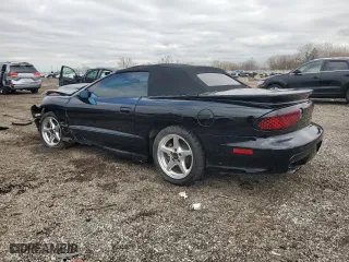 1998 Pontiac Firebird Trans Am with VIN 2G2FV32G9W2226086, listed as a Copart auction lot 51095135 with 55,818 mi miles and Salvage Title. Bid and sale history available at carsss.com. Image 2.