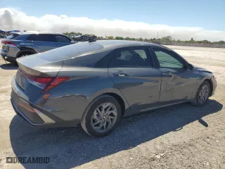 2024 Hyundai Elantra SEL with VIN KMHLM4DG7RU740355, listed as a Copart auction lot 49715225 with 10,161 mi miles and Non Repairable. Bid and sale history available at carsss.com. Image 3.