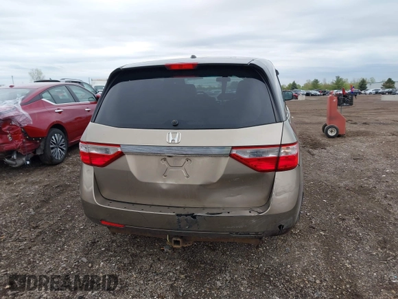 2012 Honda Odyssey EX-L with VIN 5FNRL5H68CB031930, listed as a IAAI auction lot 42222501 with 65,262 mi miles and . Bid and sale history available at DreamBid. Image 16.