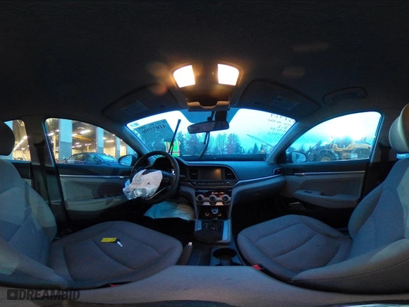 2019 Hyundai Elantra Preferred with VIN KMHD84LF9KU735813, listed as a IAAI auction lot 41073996 with 96,326 mi miles. Bid and sale history available at carsss.com. Image 19.