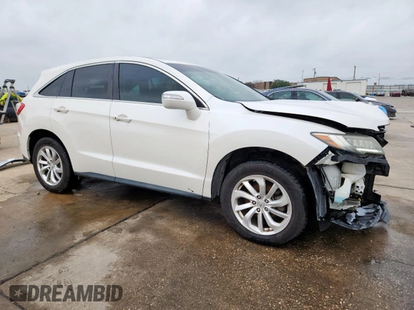 2016 Acura RDX Technology with VIN 5J8TB3H56GL017923, listed as a Copart auction lot 56315055 with 119,239 mi miles and Salvage title. Bid and sale history available at DreamBid. Image 4.