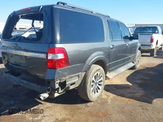 2017 Ford Expedition Max XLT with VIN 1FMJK1HT3HEA07845, listed as a IAAI auction lot 41344497 with 143,563 mi miles and . Bid and sale history available at DreamBid. Image 4.