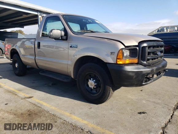 1999 Ford Super Duty F-250 XL with VIN 1FTNF20L3XED27810, listed as a Copart auction lot 80164574 with 162,996 mi miles and Clean Title. Bid and sale history available at carsss.com. Image 4.
