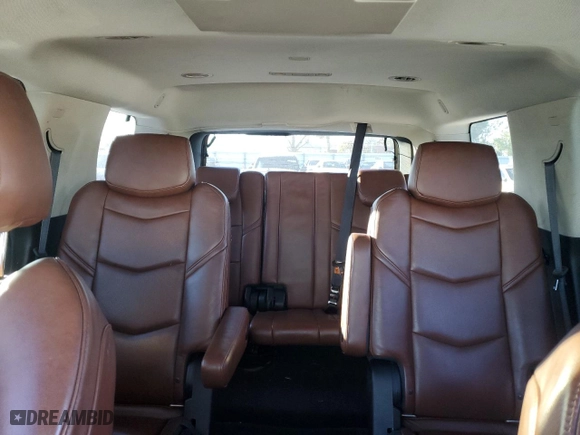 2018 Cadillac Escalade Premium Luxury with VIN 1GYS3CKJ6JR141900, listed as a Copart auction lot 87756755 with 177,663 mi miles and Salvage Title. Bid and sale history available at carsss.com. Image 10.