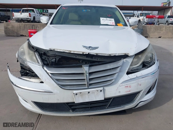 2014 Hyundai Genesis 5.0L R-Spec with VIN KMHGC4DH4EU264721, listed as a IAAI auction lot 41739482 with 120,452 mi miles. Bid and sale history available at carsss.com. Image 12.
