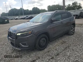 2019 Jeep Cherokee Limited with VIN 1C4PJLDB7KD443573, listed as a Copart auction lot 64115045 with 145,089 mi miles and Clean title. Bid and sale history available at DreamBid. Image 1.