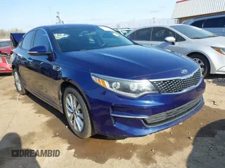 2017 Kia Optima EX with VIN 5XXGU4L30HG170305, listed as a IAAI auction lot 41919953 with 145,160 mi miles and . Bid and sale history available at DreamBid. Image 1.