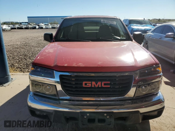 2006 GMC Canyon SLE Z85 with VIN 1GTCS196568283445, listed as a Copart auction lot 88120755 with 137,935 mi miles and Salvage Title. Bid and sale history available at carsss.com. Image 5.