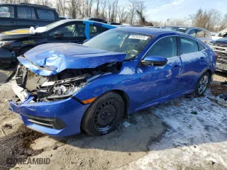 2018 Honda Civic Sedan LX with VIN 19XFC2F52JE020288, listed as a Copart auction lot 89203225 with 111,606 mi miles and Salvage Title. Bid and sale history available at carsss.com. Image 1.