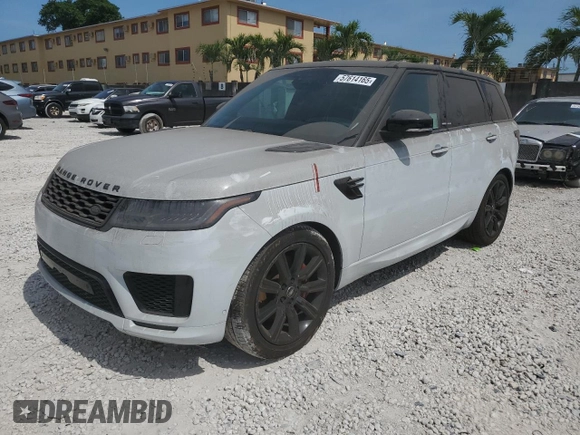 2019 Land Rover Range Rover Sport HSE Dynamic with VIN SALWV2SV0KA842083, listed as a Copart auction lot 57614165 with 57,075 mi miles and Clean title. Bid and sale history available at DreamBid. Image 1.
