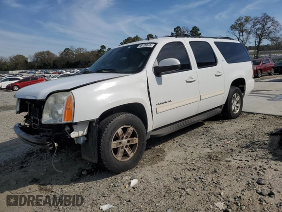 2011 GMC Yukon XL SLT with VIN 1GKS1KE01BR144055, listed as a Copart auction lot 49709875 with 276,304 mi miles and Salvage Title. Bid and sale history available at DreamBid. Image 1.