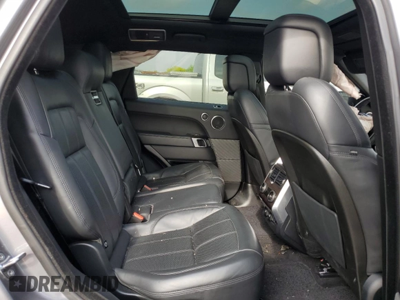 2021 Land Rover Range Rover Sport HSE Silver Edition with VIN SALWR2SU4MA749615, listed as a Copart auction lot 50415645 with 76,370 mi miles and Salvage title. Bid and sale history available at DreamBid. Image 11.