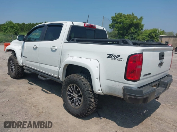 2019 Chevrolet Colorado 4WD ZR2 with VIN 1GCGTEEN9K1335858, listed as a IAAI auction lot 42447016 with 47,303 mi miles and . Bid and sale history available at DreamBid. Image 3.